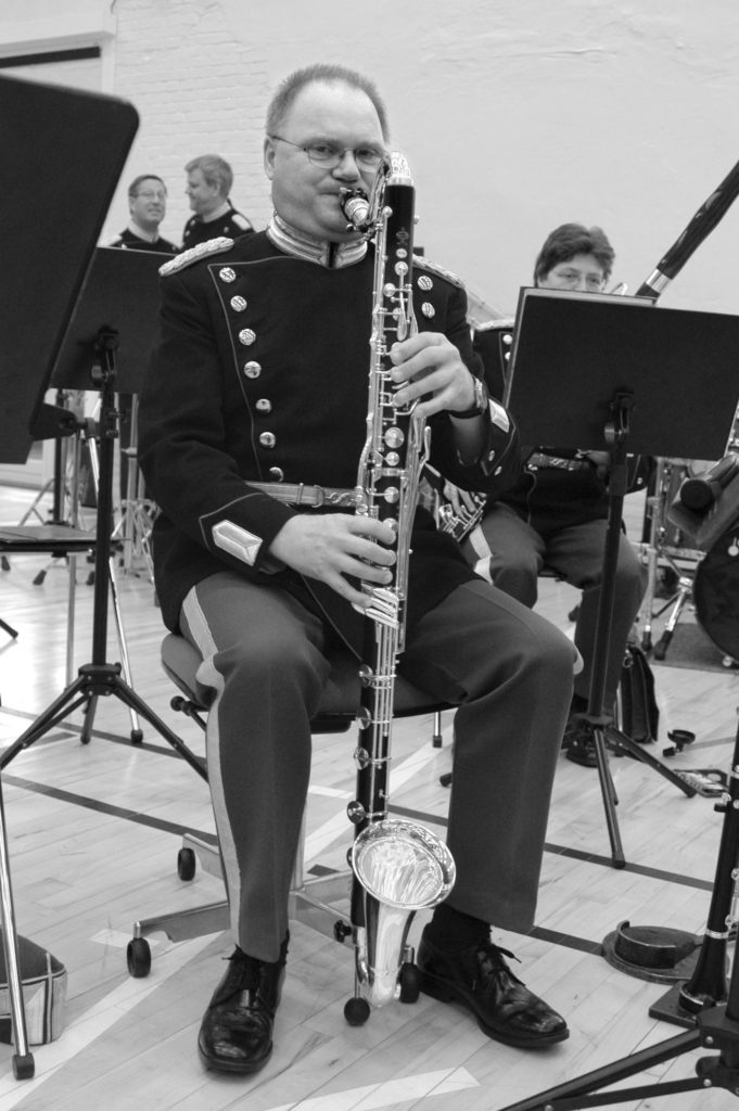 Kedelhallen 2003 Den Kongelige Livgardes Musikkorps  Basklarinet Lennart Blak